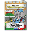 Learn About EMT's & Emergencies w/ Emmie the Elephant Coloring Book